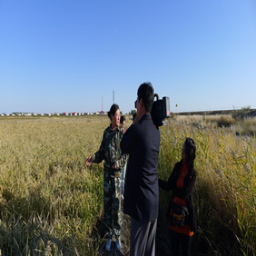 2011年央视7套记者王洪明赴内蒙古科右中旗采访盐碱地改良种稻全纪录(图2)